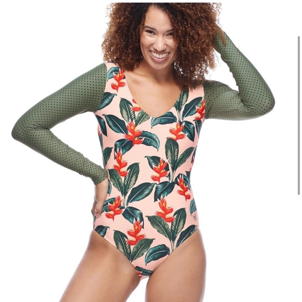 NWT! Body Glove Chloe Paddle Suit, Cactus, sz m